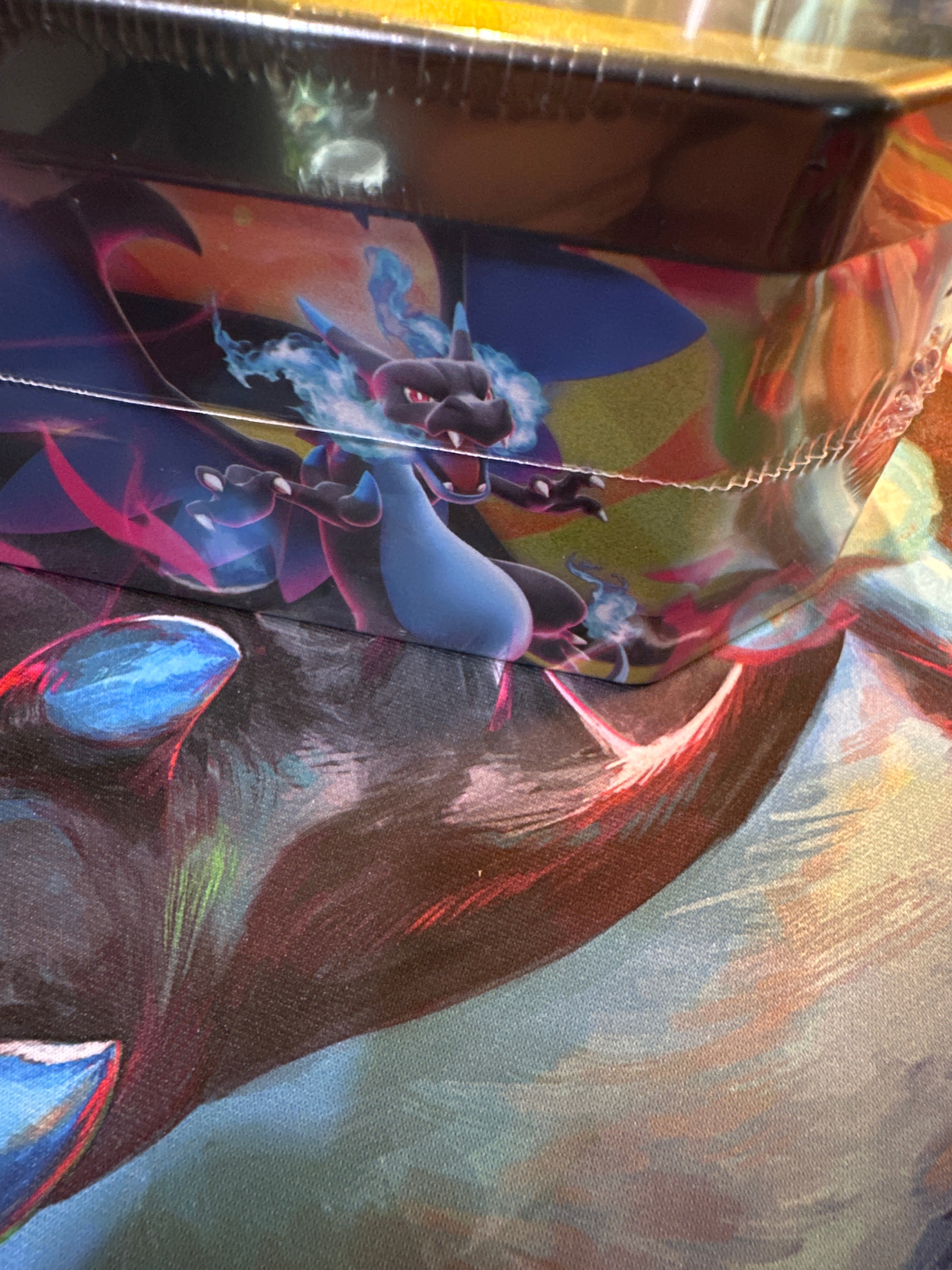 Pokemon TCG Mega Charizard X EX Tin